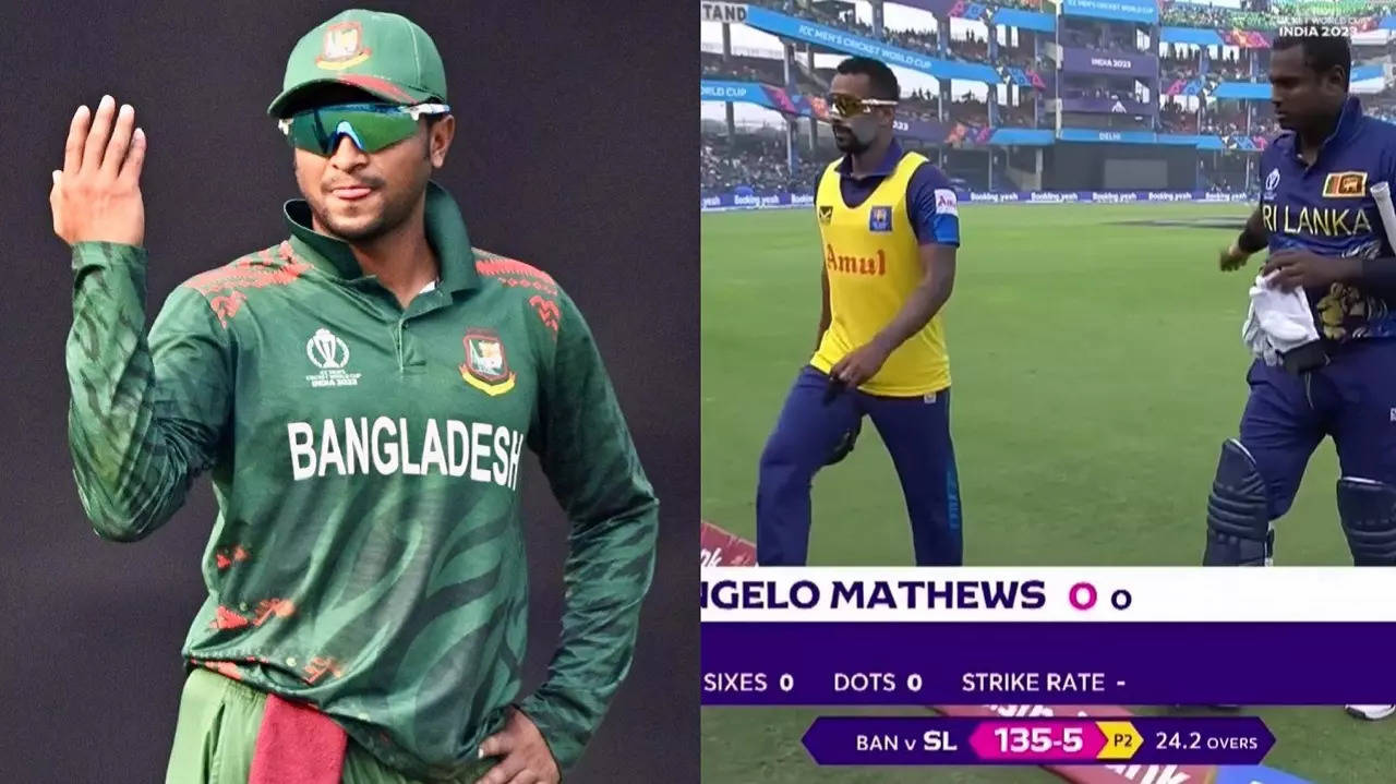 Bangladesh coach Allan Donald was not happy with Shakib Al Hasan's time out appeal against Angelo Matthews