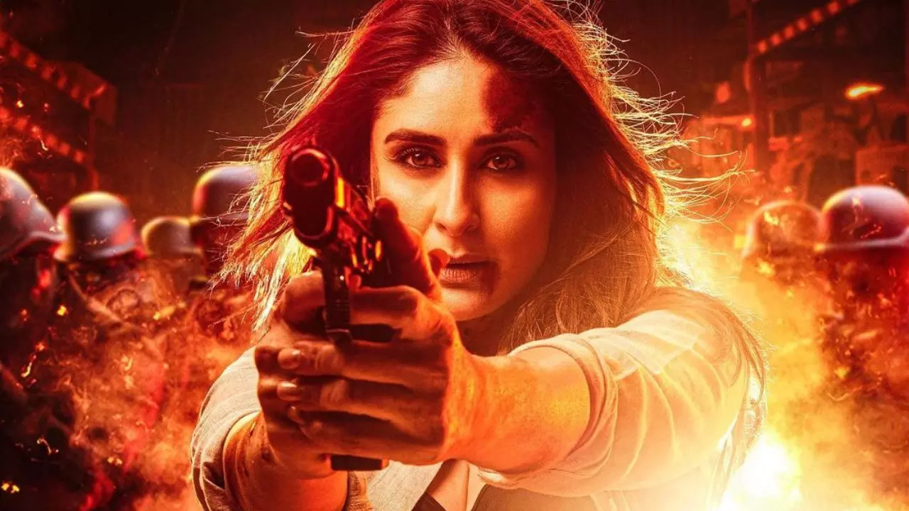 Kareena's look from Singham Again out