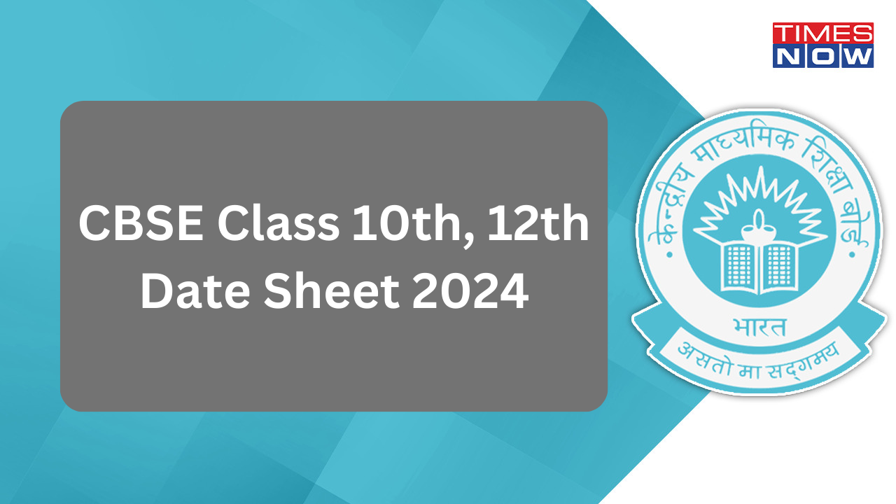 CBSE Date Sheet 2024: CBSE Class 10th, 12th Datesheet Expected After Diwali, Check Updates