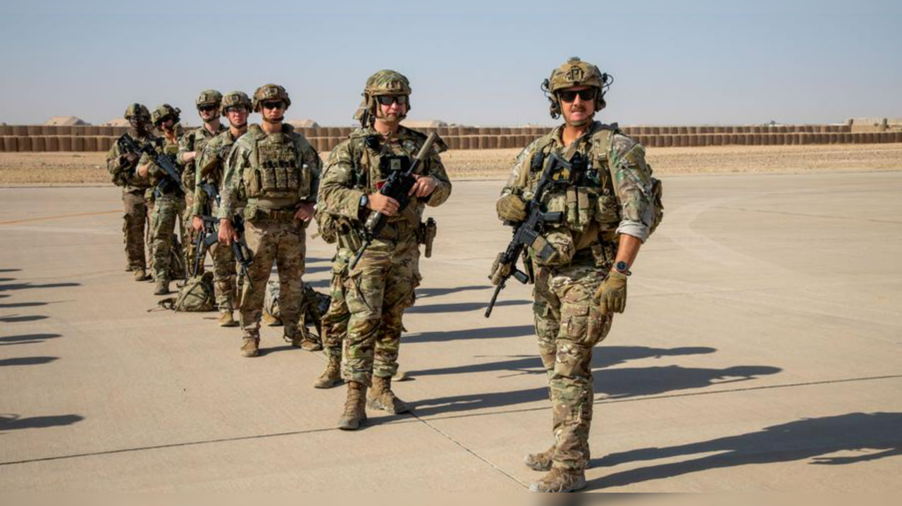 US and international forces stationed in Iraq and across the border in Syria have been on high alert (Rep Photo)