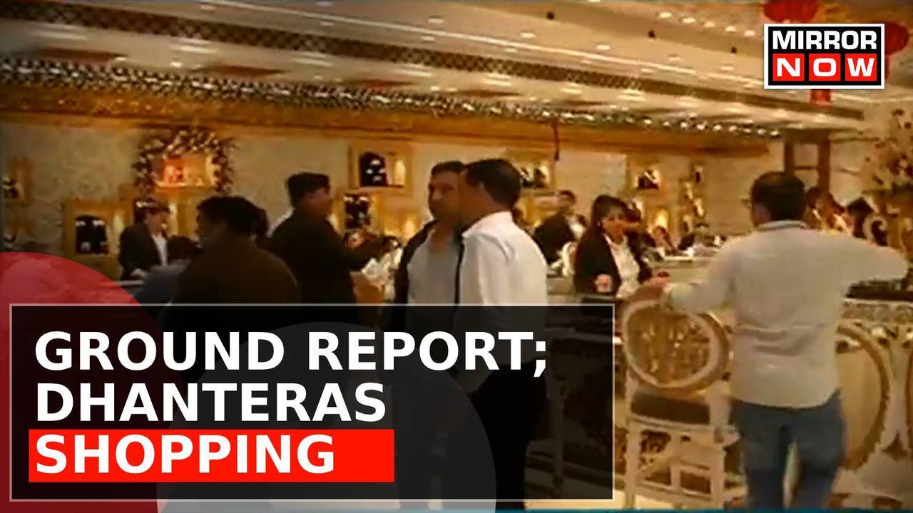 People Throng Markets Amid Dhanteras Shopping Spree Diwali Vibes Grip Nation Ground Report 0808