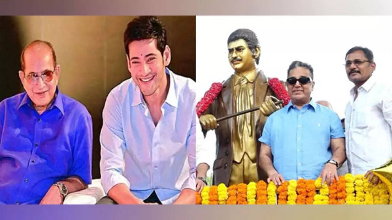 Mahesh Babu Expresses Gratitude Following Kamal Haasan's Unveiling Of Superstar Krishna's Statue In Vijayawada