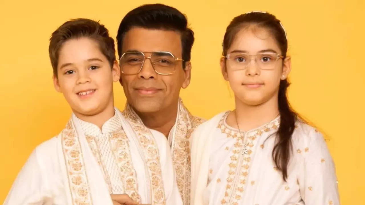 Karan Johar Extends Diwali Wishes In Adorable Video With Kids Yash, Roohi. Farah Khan Calls Them 'Cuties'