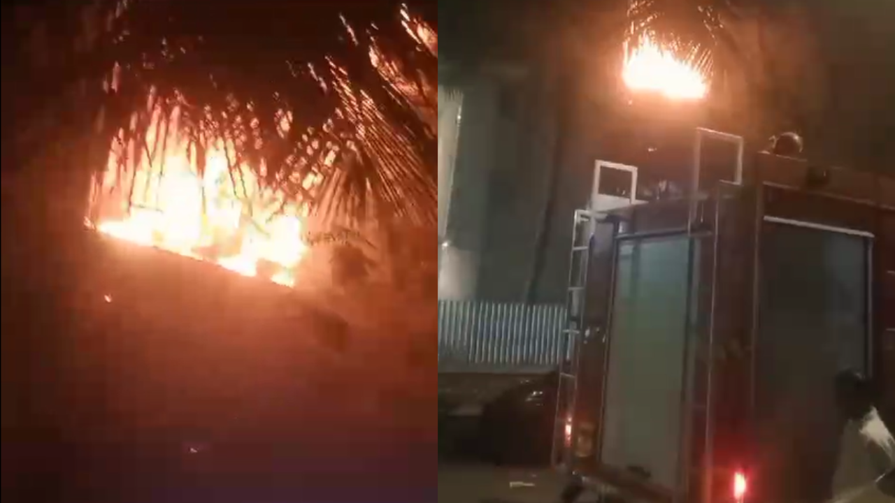 Fire Breaks Out At Residential Building In Mumbai's Vile Parlen (5)