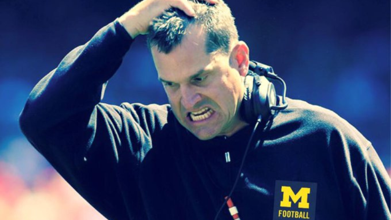 Michigan Coach Jim Harbaugh