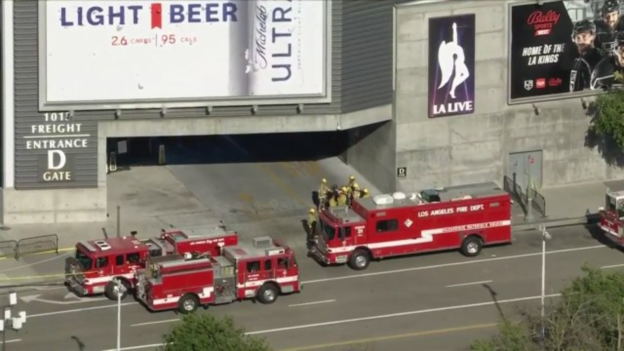 L.A. Live Chemical Spill