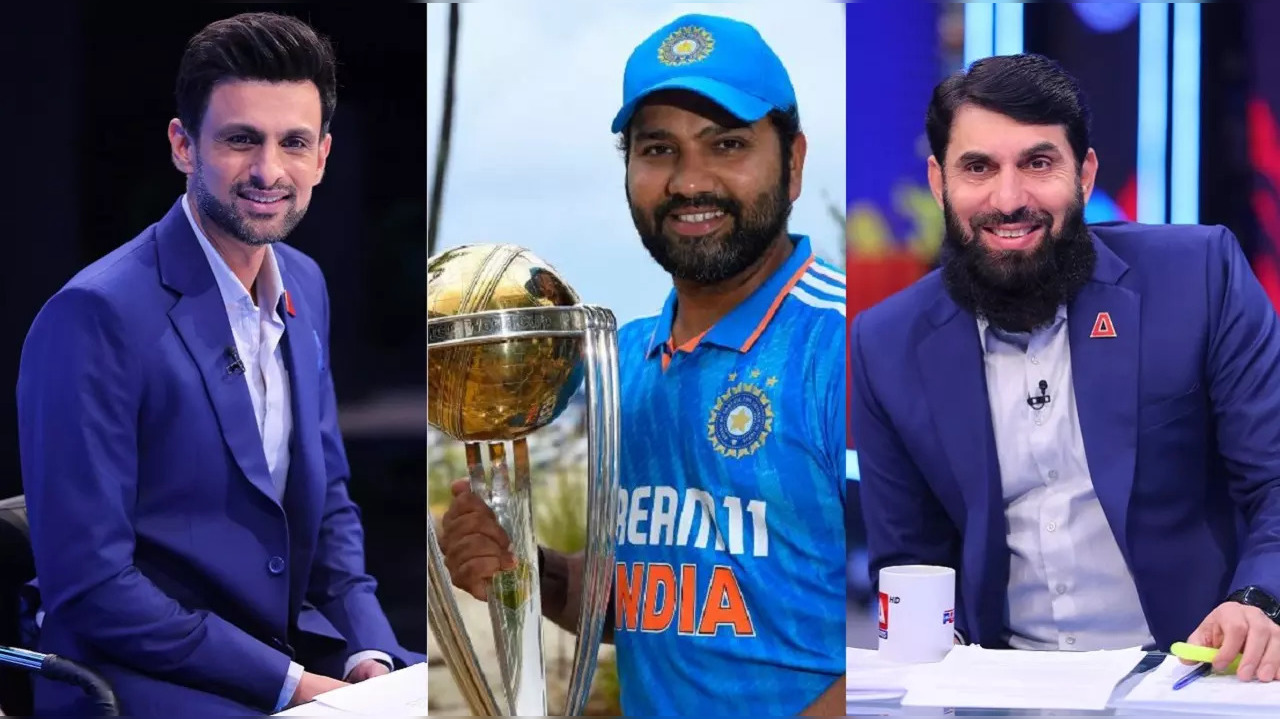 Misbah-ul-Haq and Shoaib Malik pick two finalists for ODI World Cup 2023