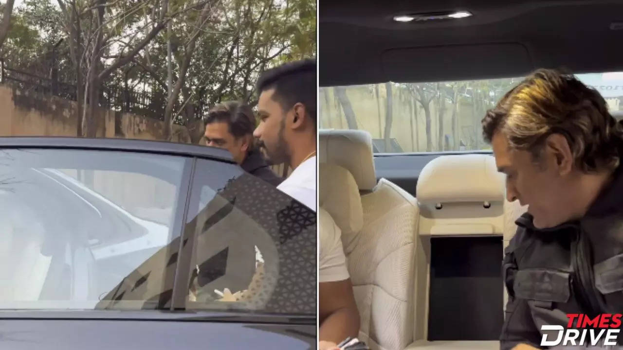 MS Dhoni Gets Into This Fan’s BMW 740i, Here’s What Happens Next: Check Video