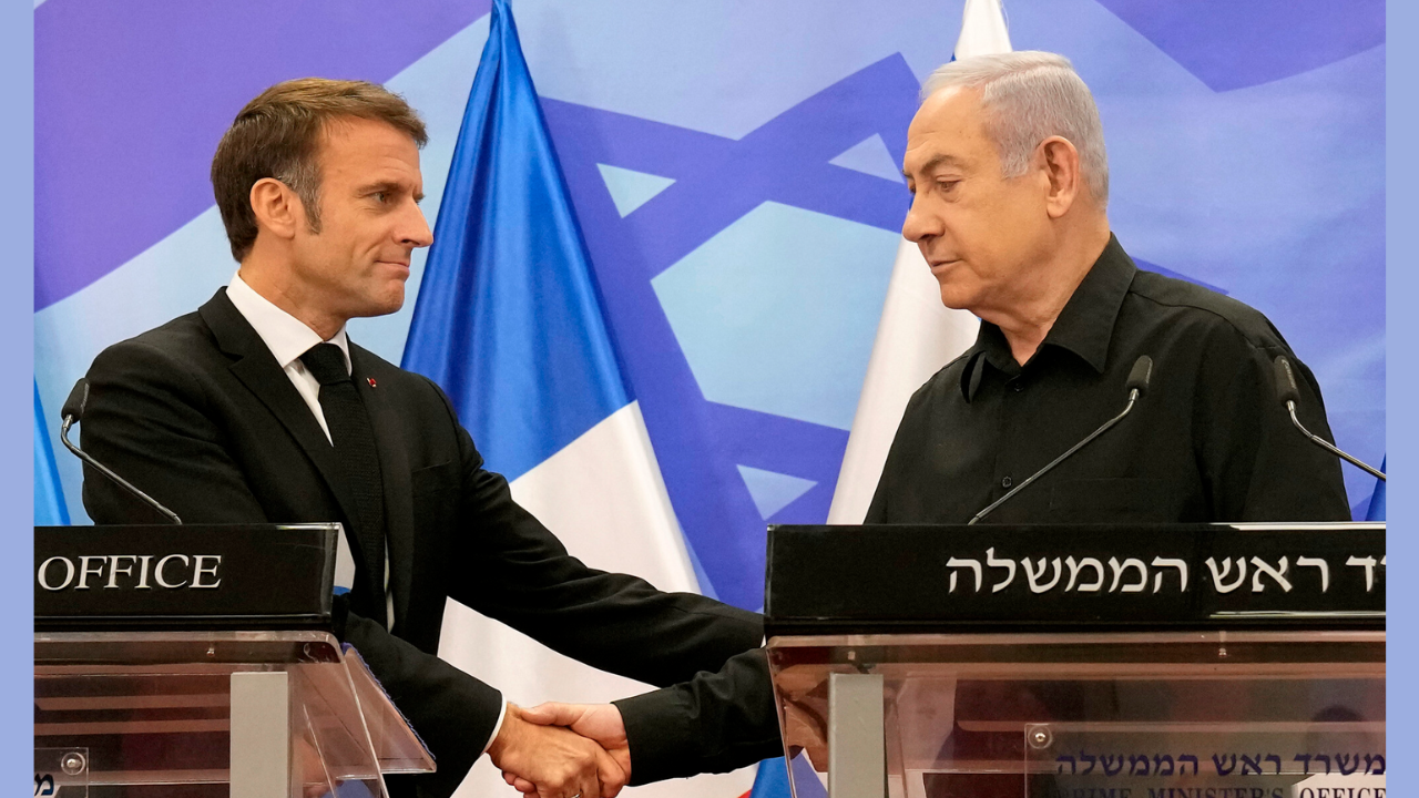 Macron and Netanyahu