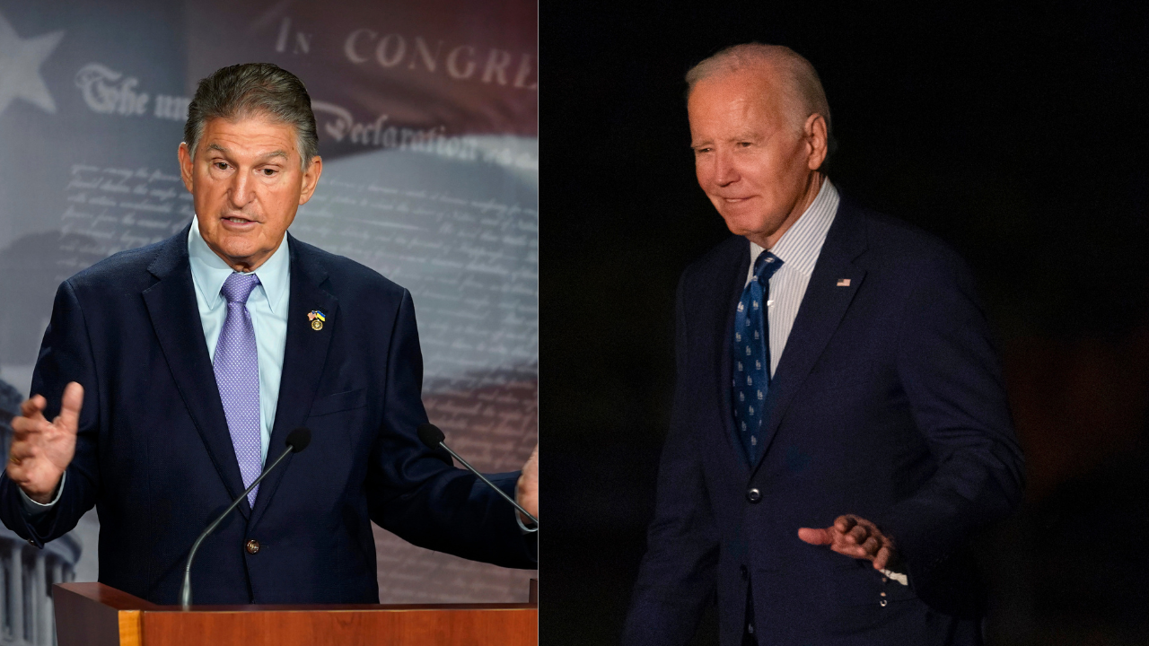 Joe Manchin and Joe Biden