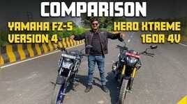 Yamaha FZ-S Fi VS Hero Xtreme 160R  Which one to choose  Design Features  Performance