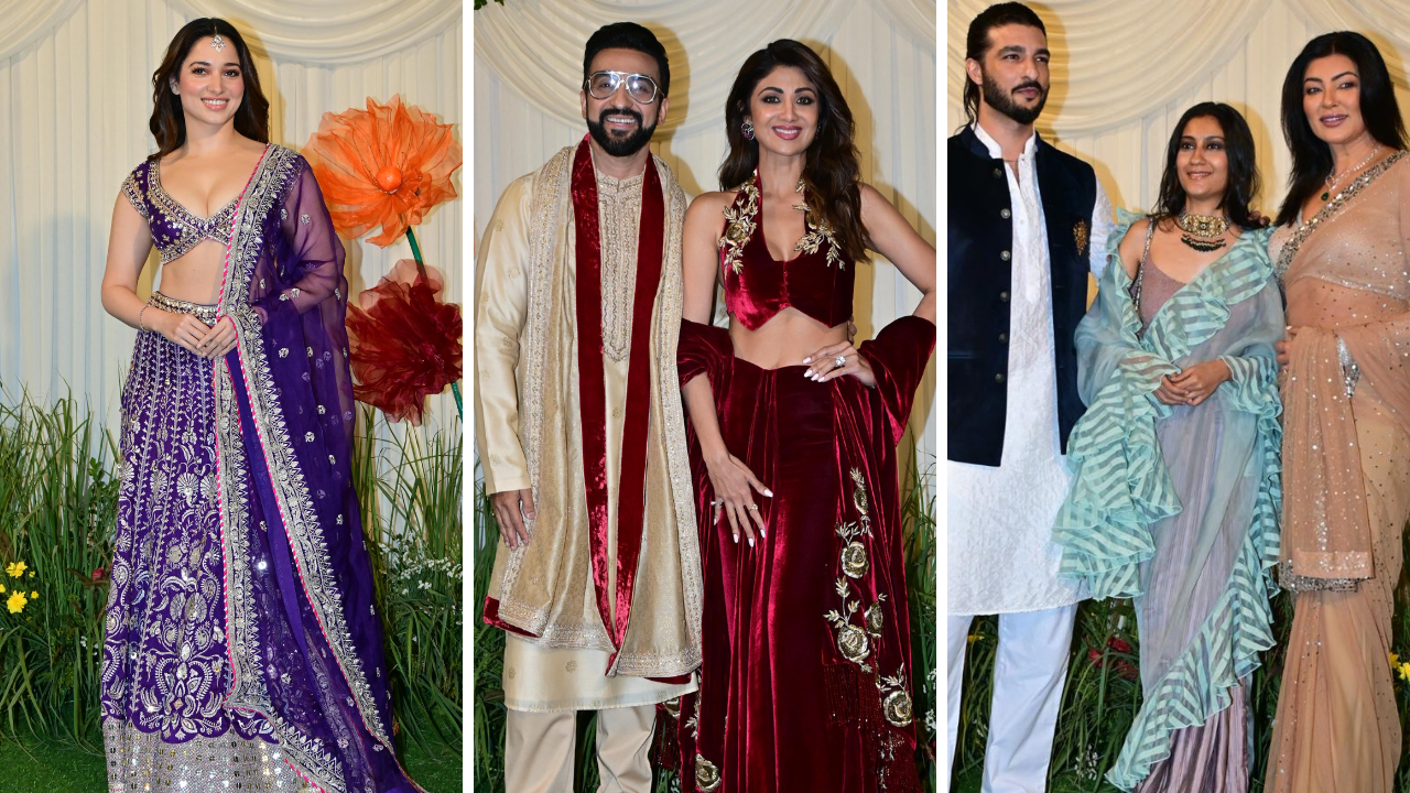 Shilpa Shetty's Diwali Bash: Tamannaah-Vijay, Sushmita-Rohman And More Amp Up Glam Quotient In Desi Fits