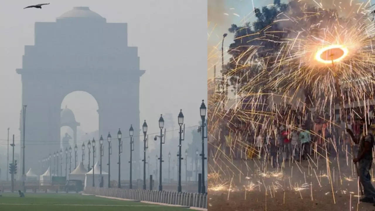 Diwali in Delhi Air Pollution