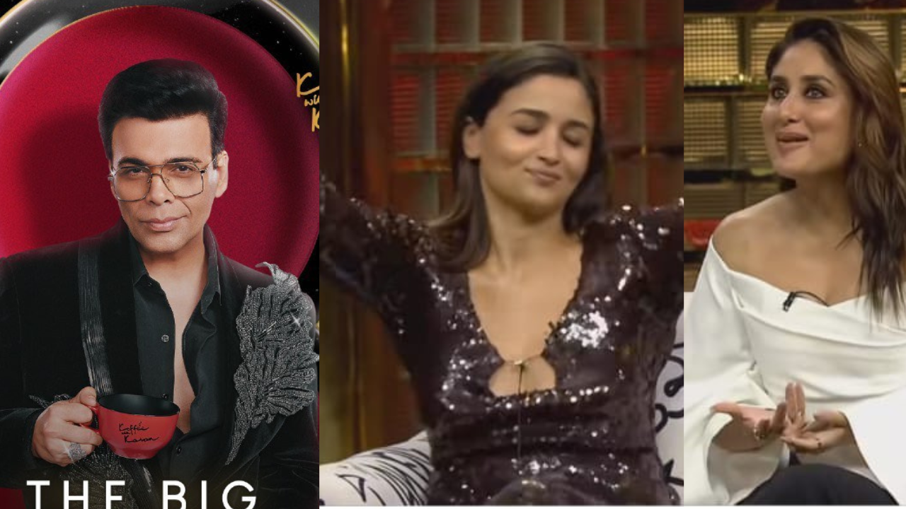 Watch: Karan Johar gives a sneak peek into Koffee with Karan Season 8  design set up, shares Instagram post