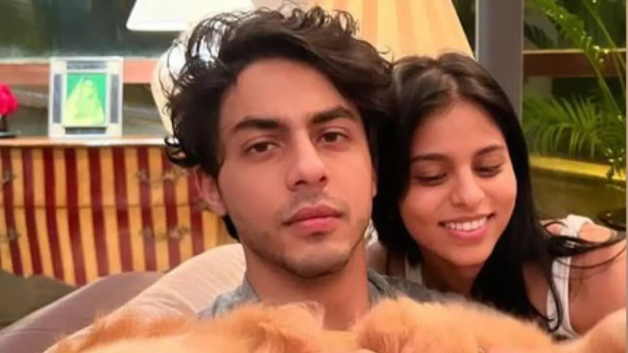 Suhana shares birthday post for Aryan