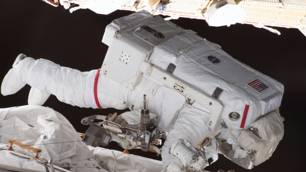 WATCH: Astronauts Accidentally Drop Toolbox During ISS Space Walk