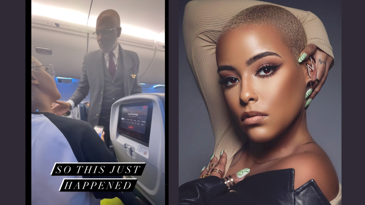 Singer Bobbi Storm speaks out after she almost got kicked off flight when  attendant asked her to stop singing
