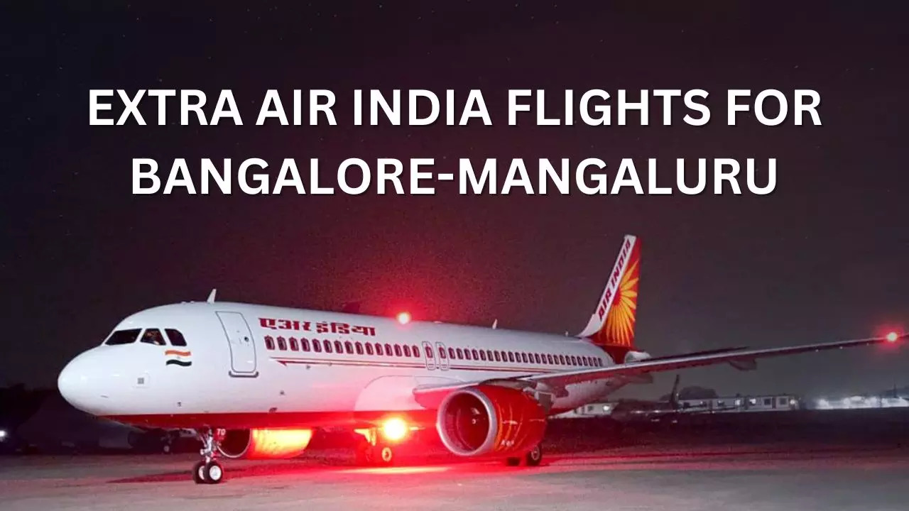 Bengaluru-Mangaluru Air India flights (representational)