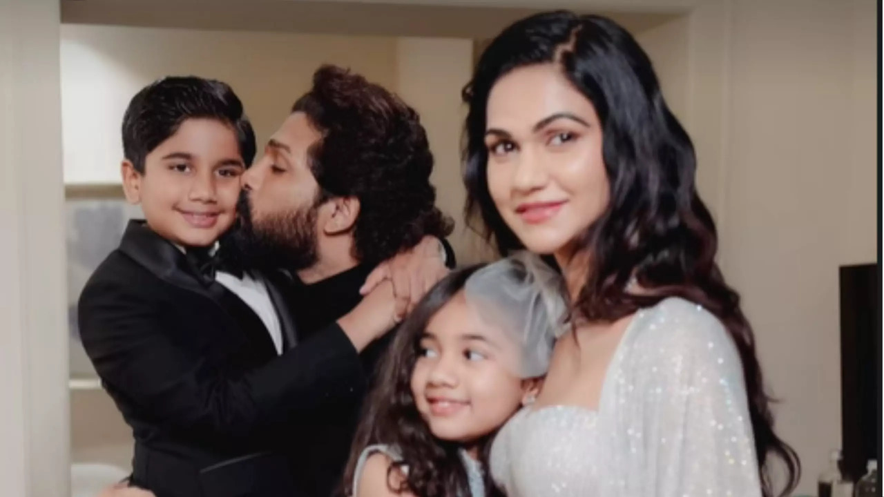 National Award Winner Allu Arjun's Heartfelt Children's Day Posts Steal the Spotlight