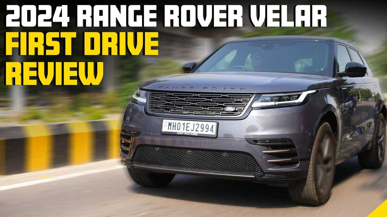 Updated 2024 Range Rover Velar debuts