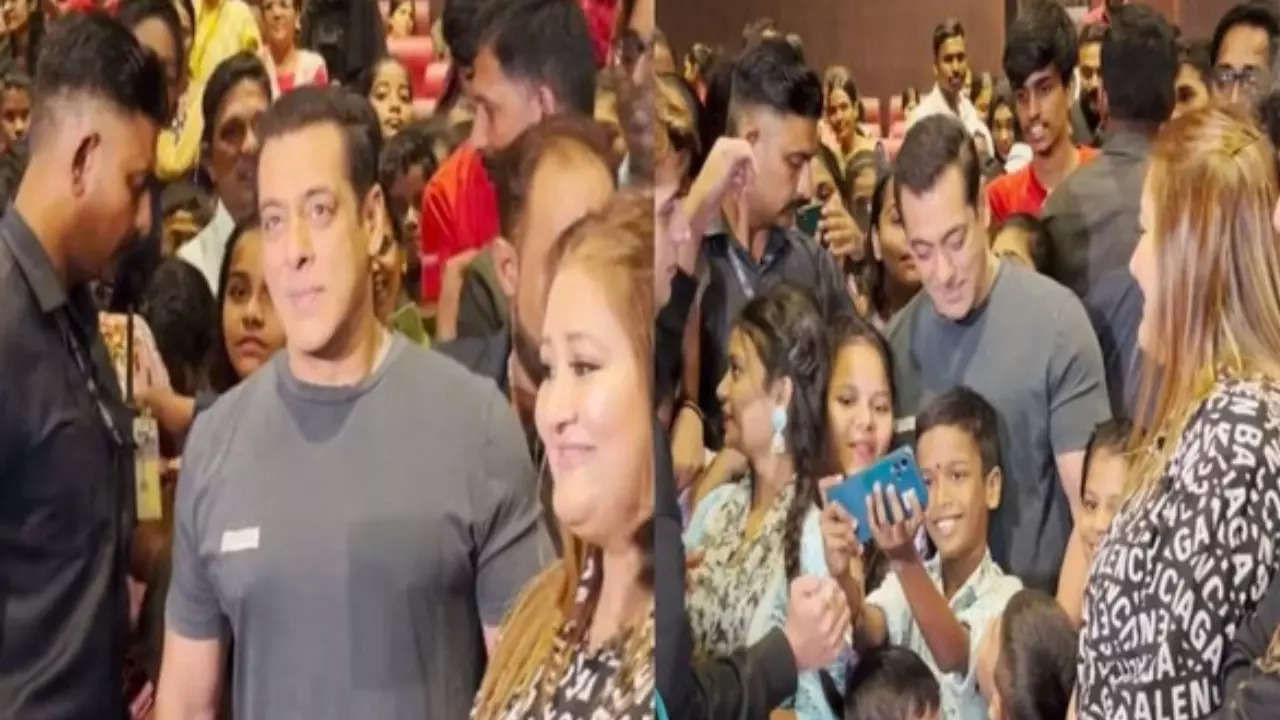 Salman Khan Wins Hearts As He Celebrates Children’s Day, Tiger 3 Success With Kids