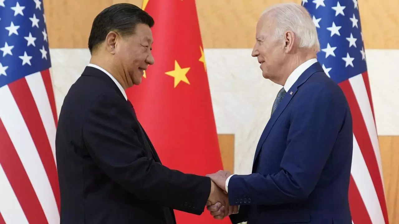 Xi Jinping And Joe Biden