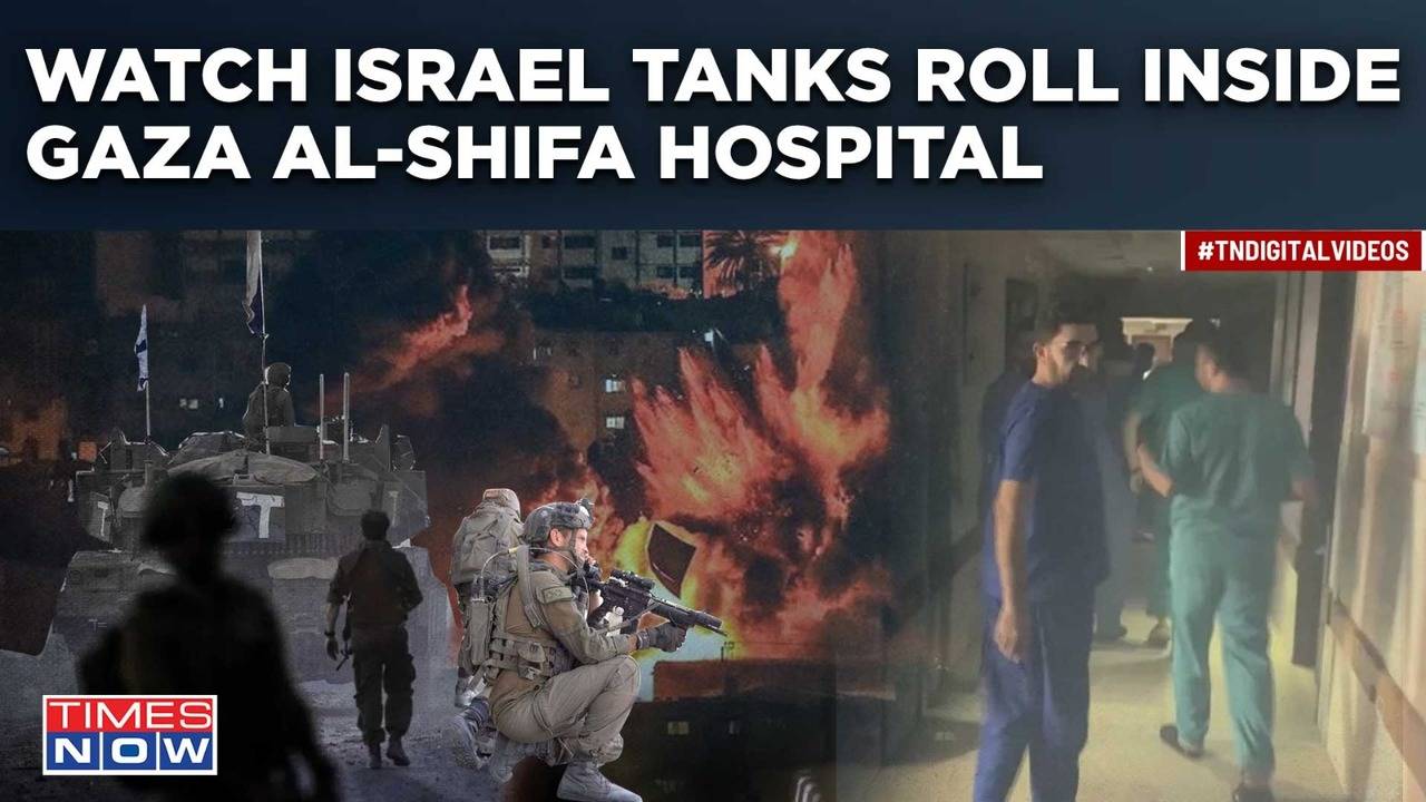 Israeli Tanks Roll In Al-Shifa Hospital As Newborns Among 2,300 Stuck ...