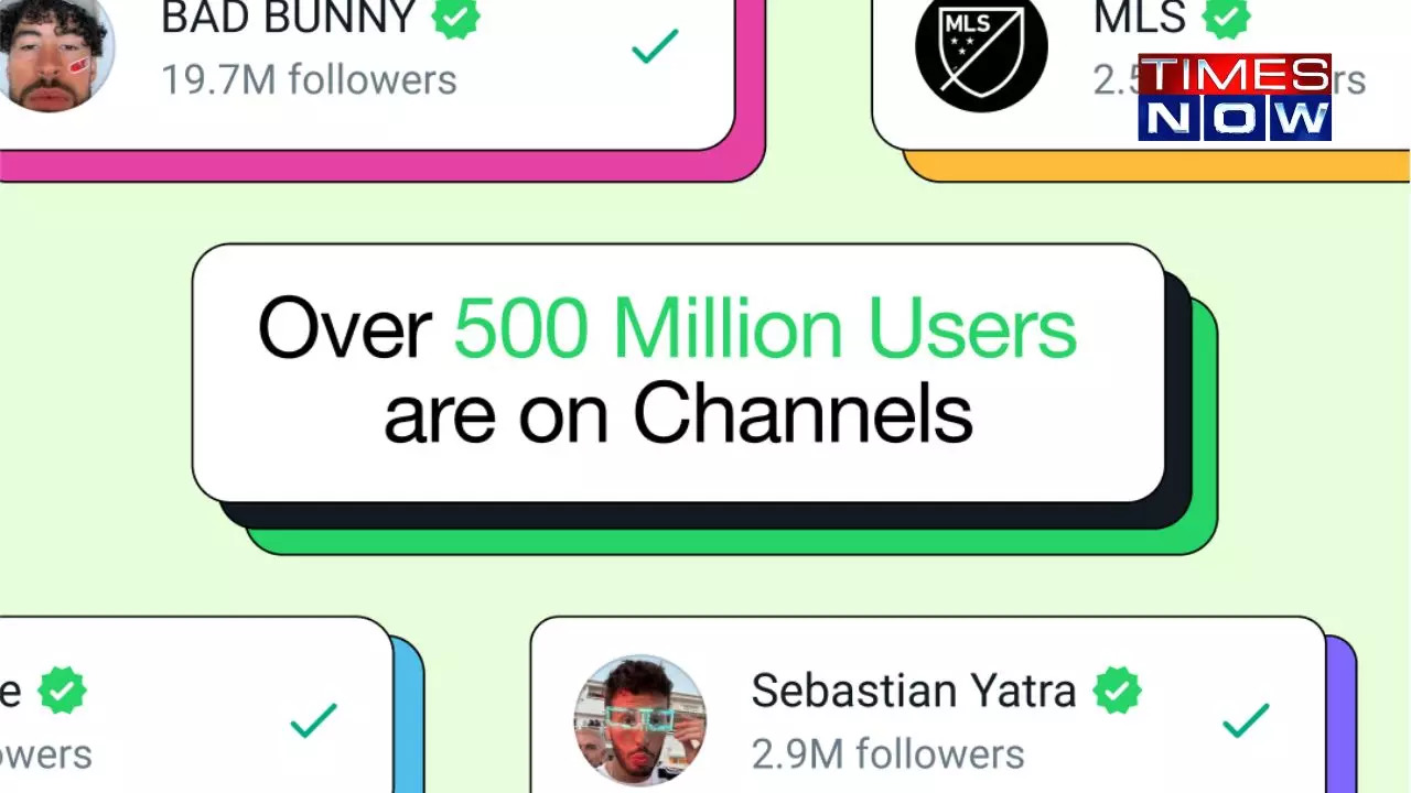 WhatsApp Channels Hits 500 Million Users