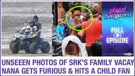 SHah Rukh Khans family vacations UNSEEN photos Nana Patekars VIRAL video of hitting a fan