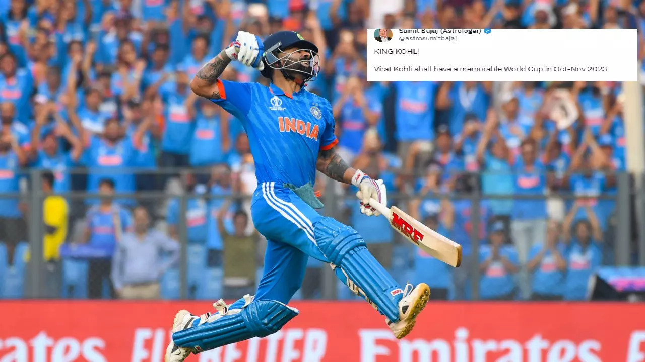 Virat Kohli Would Surpass Sachin: Astrologer's Old Prediction Before World Cup 2023 Leaves Internet STUNNED