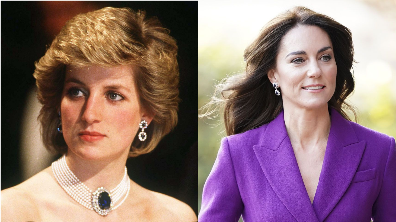 Kate Middleton wears Princess Diana's earrings