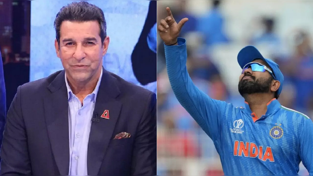 Wasim Akram Slams EX-PAK Pacer For Accusing Rohit Of 'Fixing Toss'