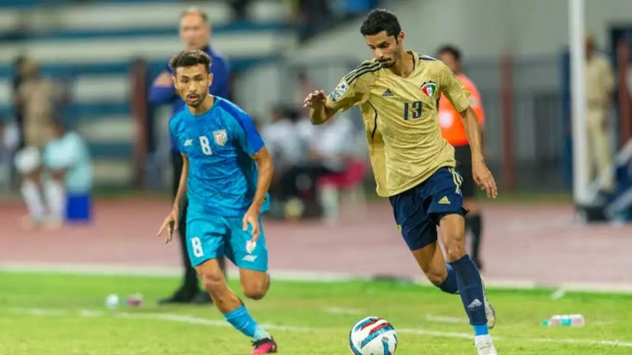 HIGHLIGHTS India vs Kuwait FIFA World Cup AFC Qualifiers Manvir Shines In Indias 1-0 Win