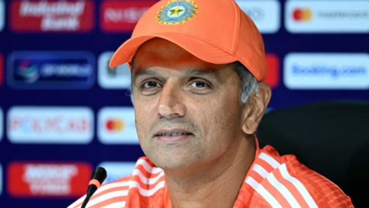 Rahul Dravid presser 2023 WC AP