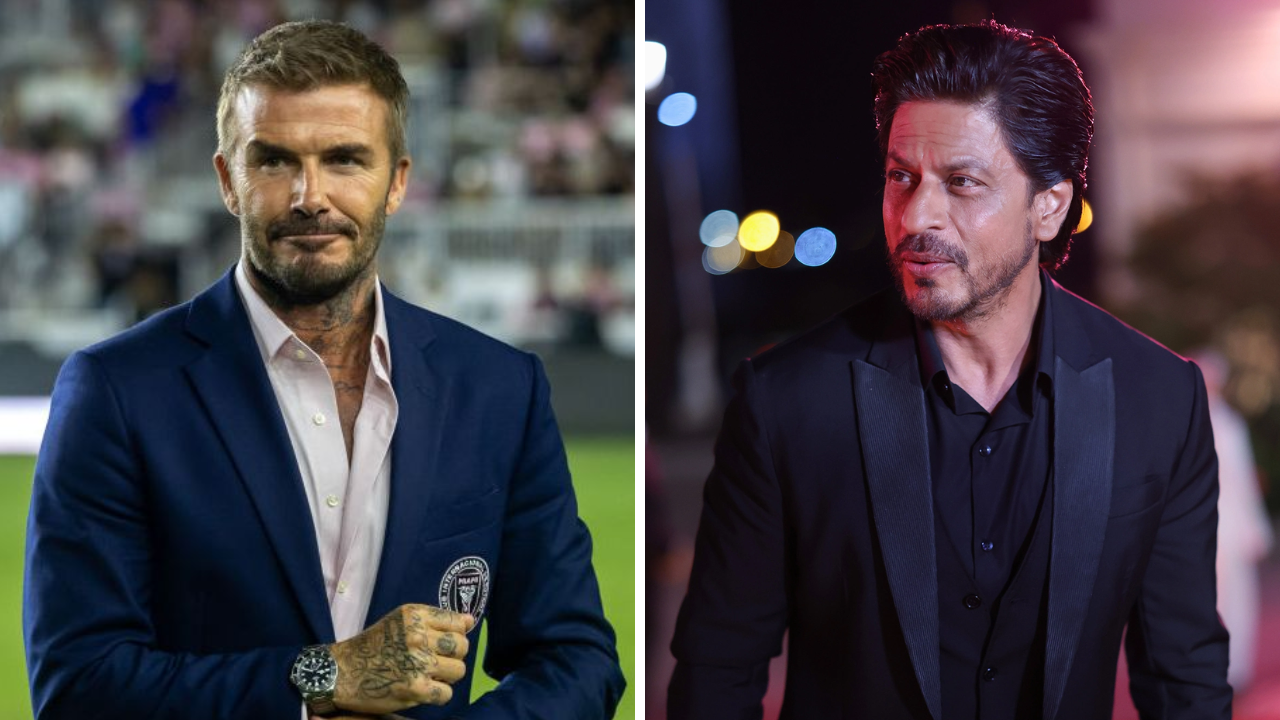 David Beckham Spotted At Shah Rukh Khan's Mannat. SRK's Grand Party For Football Legend In Full Swing