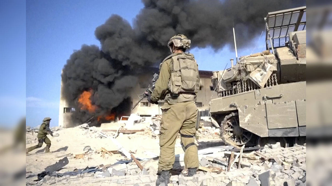 Israel soldiers in Gaza