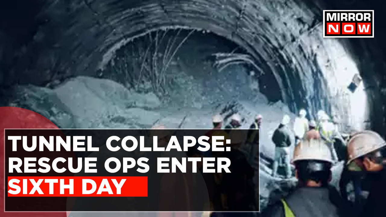 Uttarkashi Tunnel Collapse: Rescue Operations Enter Sixth Day | Over ...