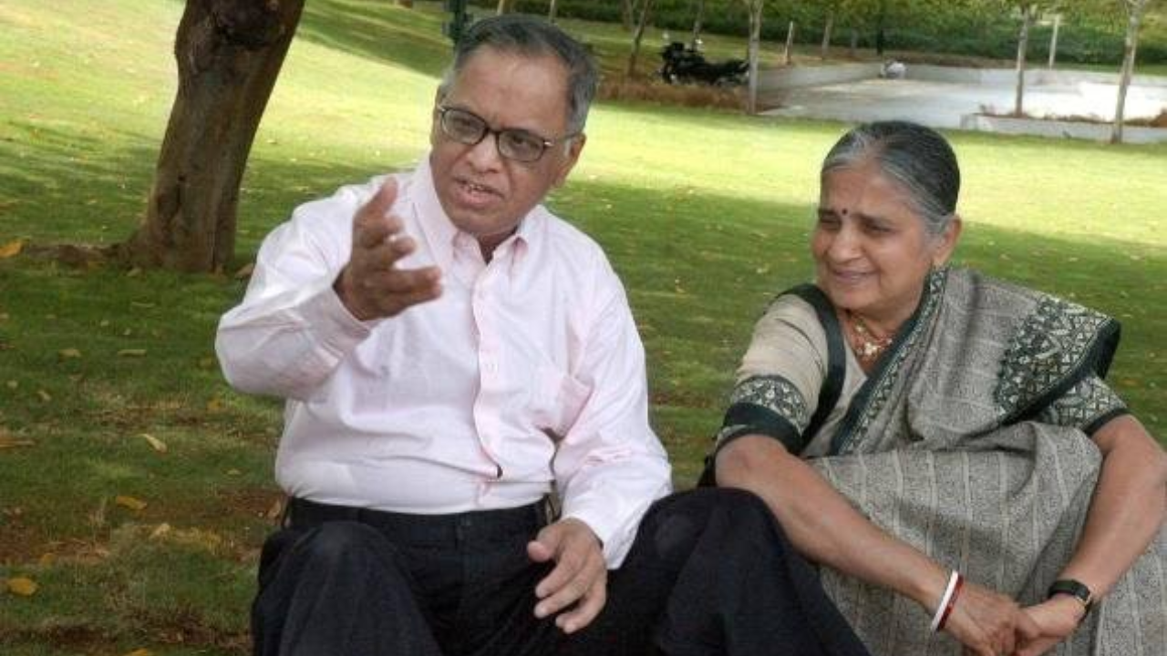 Narayana Murthy And Sudha Murthy