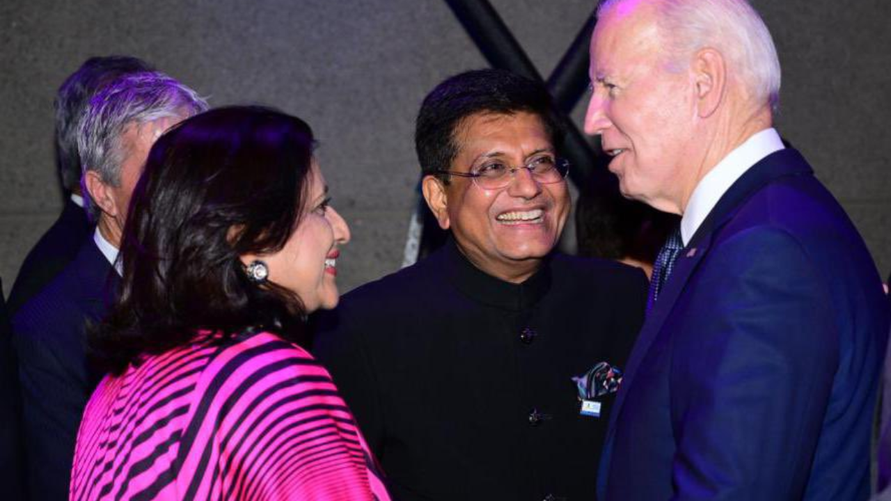 Piyush Goel-Biden Meeting