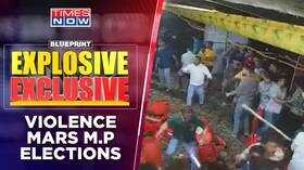 Violence Mars MP Polls Scuffle Breaks Out Between BJP Cong Workers In Indore Blueprint