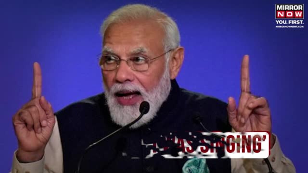 PM Modi on Deepfake: When PM Modi Saw a Video of Himself Singing a ...
