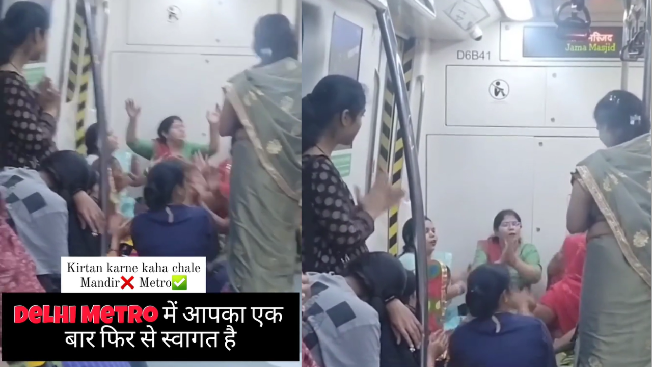 Delhi Metro Kirtan Video