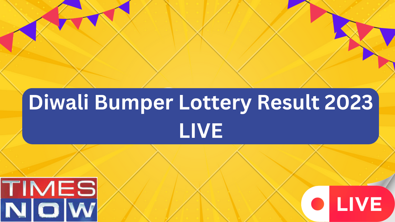 Diwali bumper lottery result 2023 LIVE Punjab Dear Diwali Bumper Lottery Result Out THESE Numbers won Rs 25 Cr