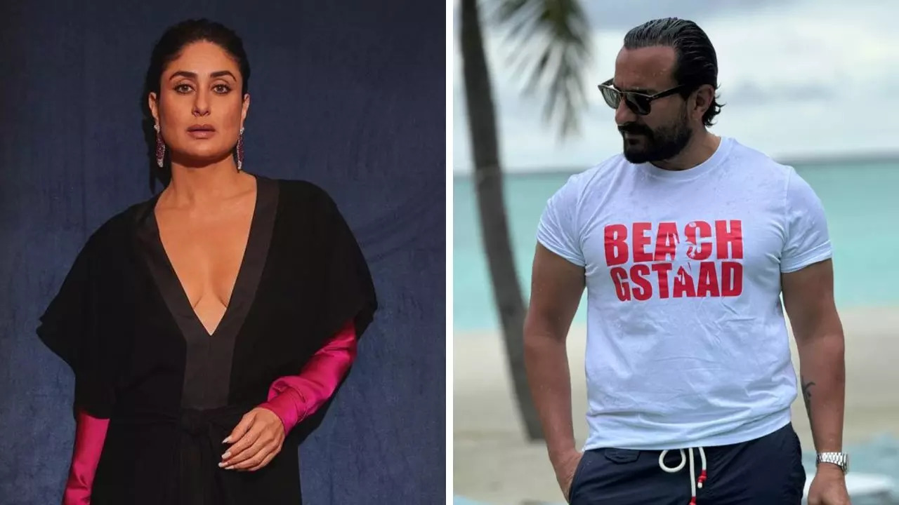 Kareena shares pics of her 'hot husband' Saif