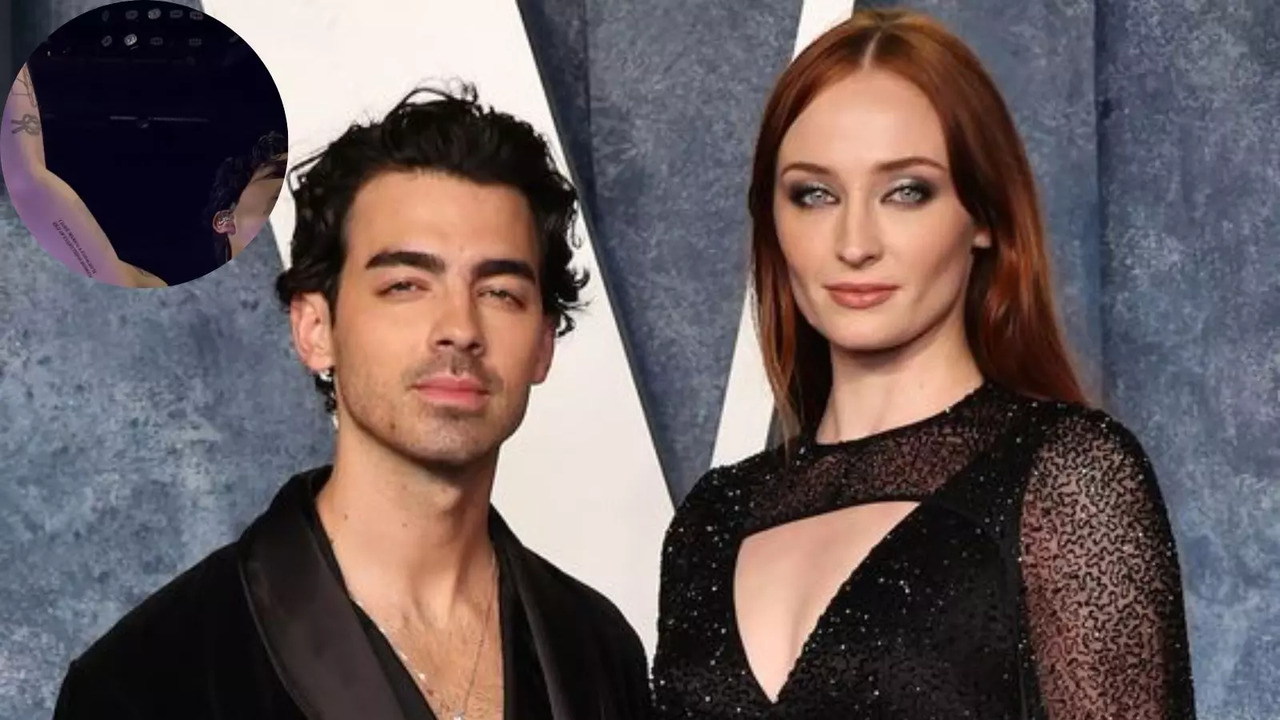 After Divorce With Sophie Turner, Joe Jonas Flaunts Her Cryptic New Tattoo On Being 'Broken'