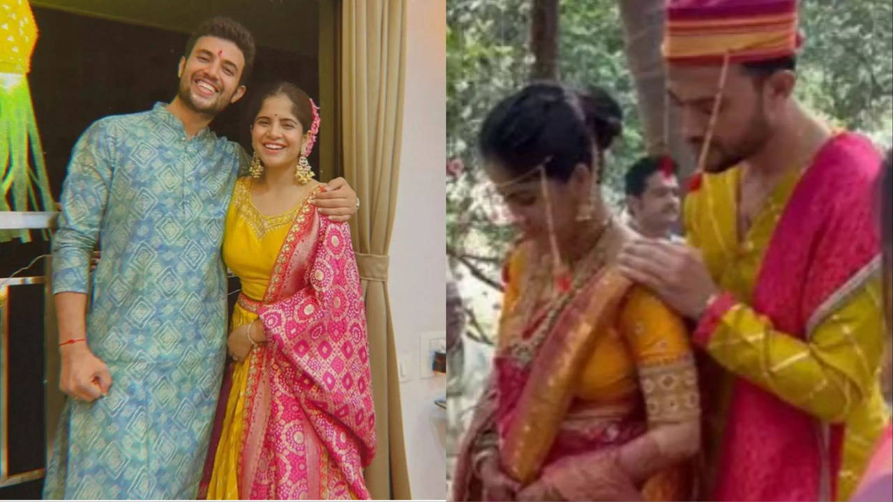 Bigg Boss Marathi 4’s Amruta Deshmukh And Prasad Jawade Get Hitched; PICS INSIDE