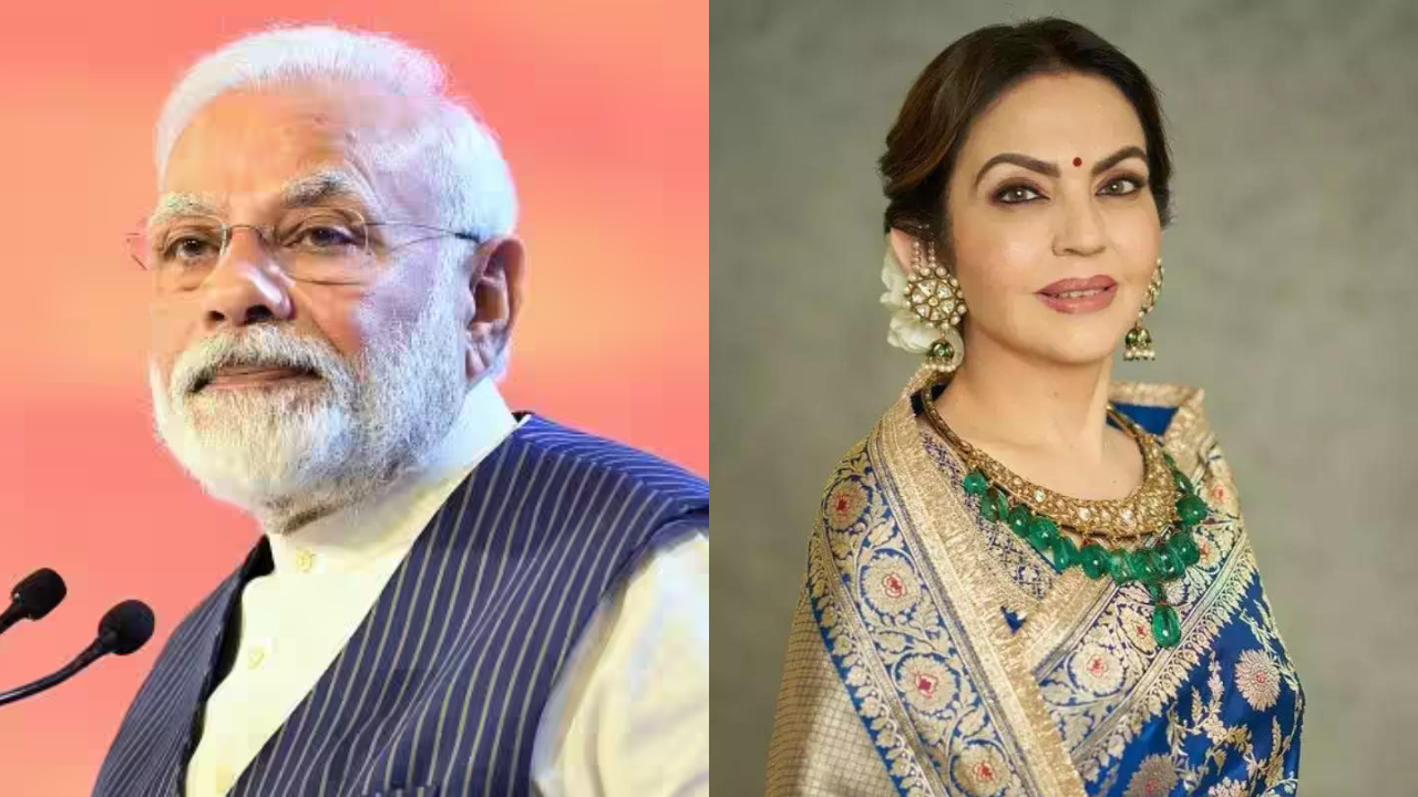 PM Modi, Nita Ambani