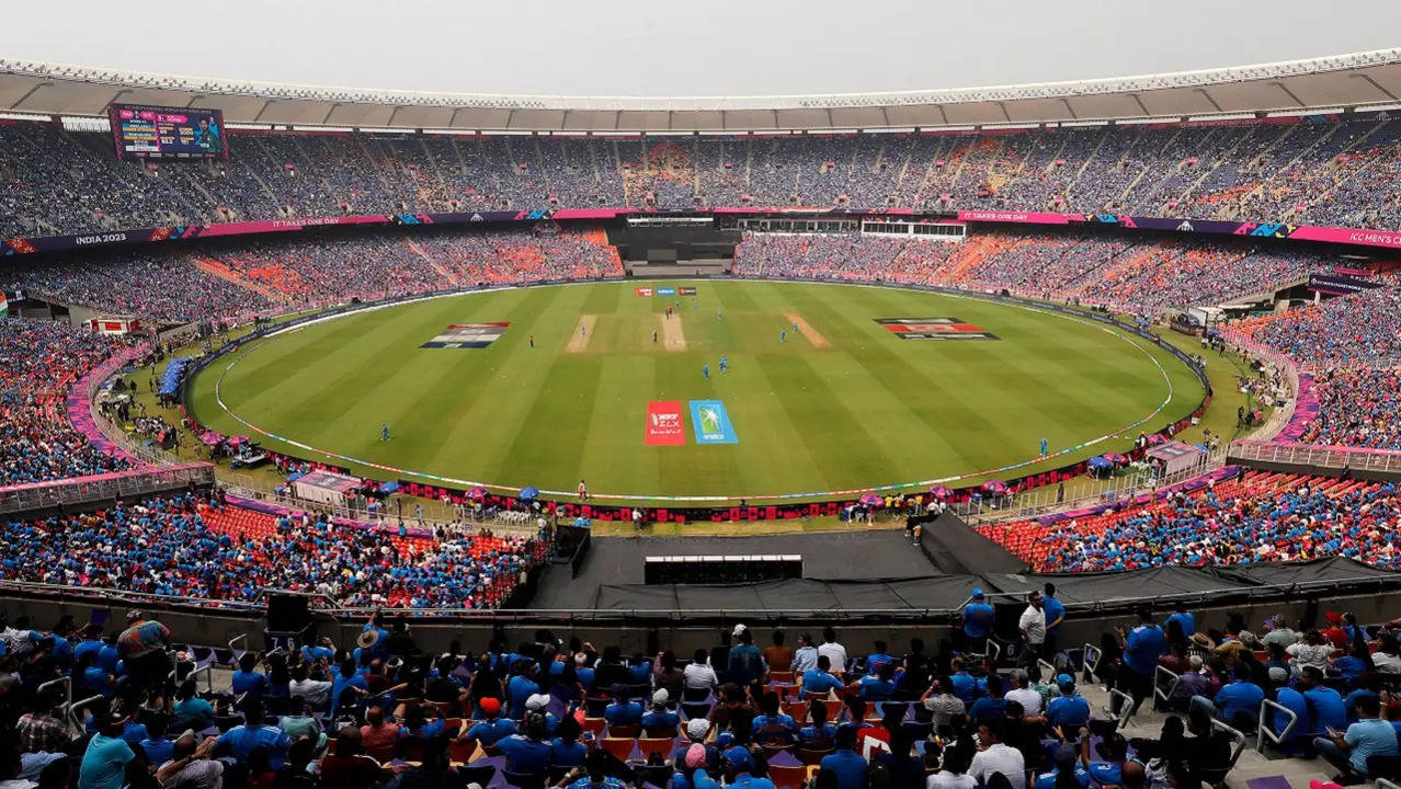 Narendra Modi Stadium in Ahmedabad has a capacity of 1.32 lakh fans