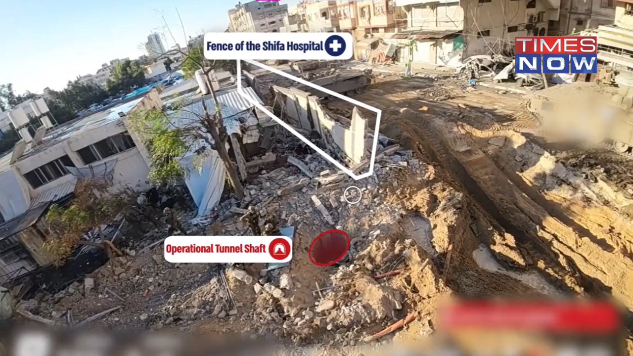 Israel Releases Footage of 55-Metre-Long Hamas Tunnel Under al-Shifa Hospital