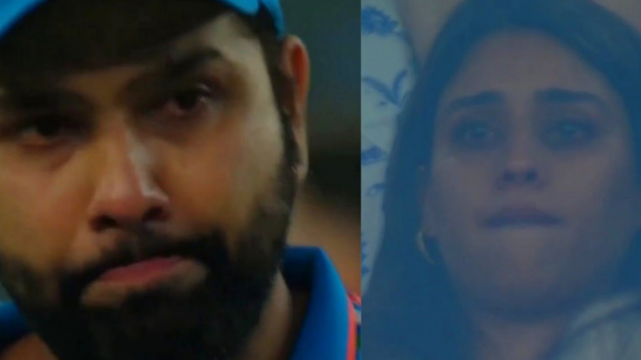 Ritika Sajdeh Gets Emotional, Cries After Seeing Husband Rohit Sharma ...